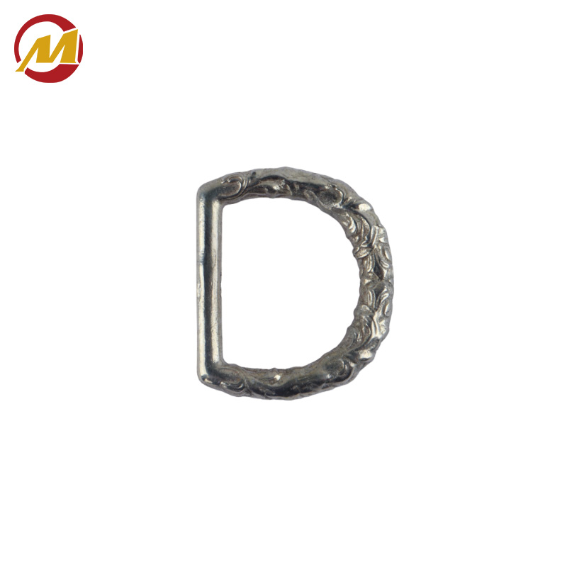 Metal exquisite craft D ring Buckle