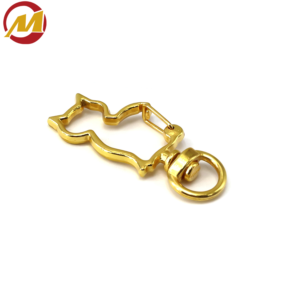 Gold metal Keyring chain